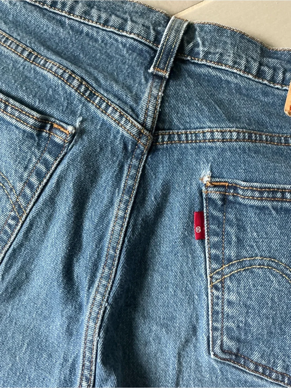 Levi's Women 501 Straight Leg Jeans - Medium Blue
